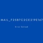 [pii_email_f25b7c2ce219e167e8f5]] Error resolved