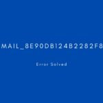 [pii_email_8e90db124b2282f8e586]Error resolved