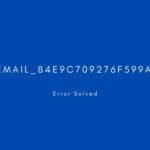 [pii_email_84e9c709276f599ab1e7] Error resolved