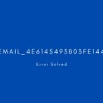 [pii_email_4e6145493b03fe14425d] Error resolved