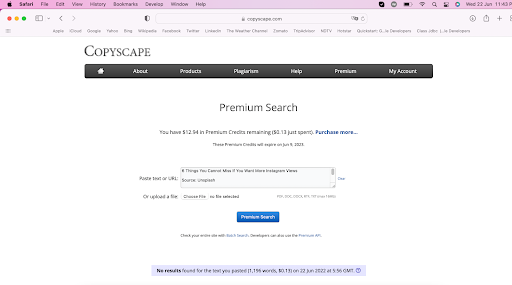Copyscape tools