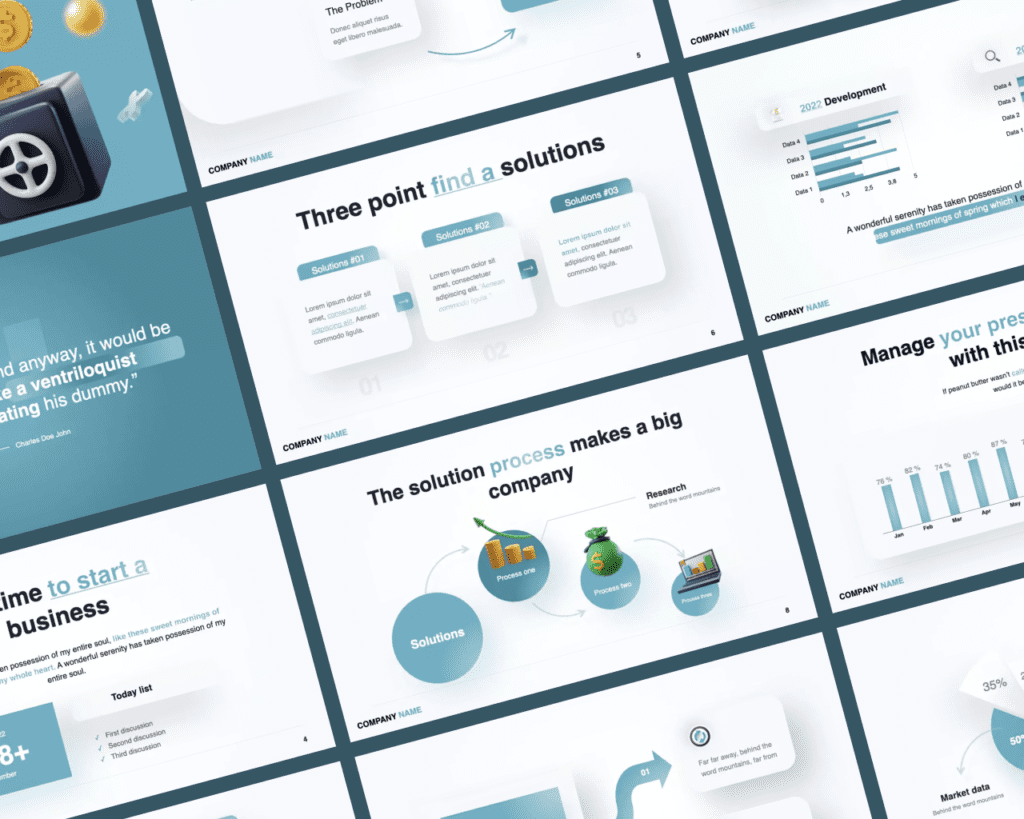 Funding Pitch Deck Presentation Template