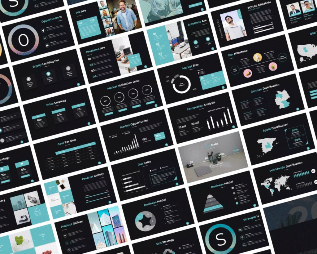 Darko Pitch Deck Creative Presentation Template