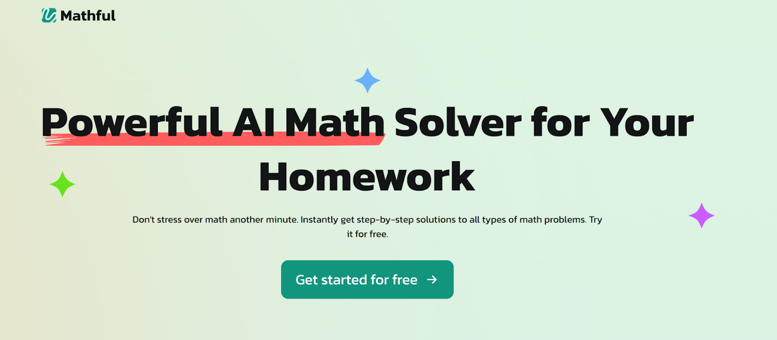 Mathful The Premier Free Ai Math Solver Transforming Learning Artificial Intelligence Ai 6971