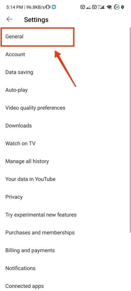To order more settings in your channel go to the settings and click on the “General” tab to edit unrestricted settings.