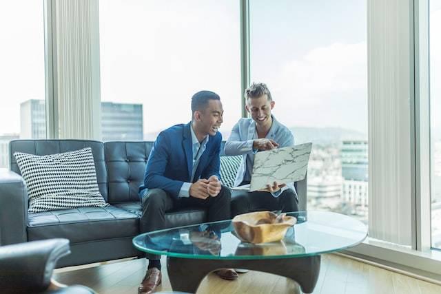 two person talking about Crypto marketing 101 5 robust strategies to promote your project
