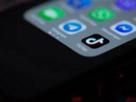 TikTok App icon show on mobile