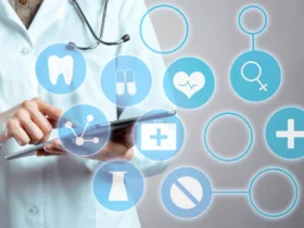 computer tablet in the hands of doctor