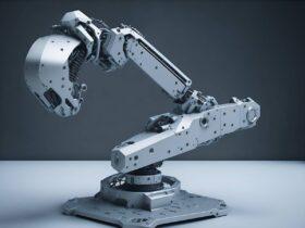 ai generated, robot, engineering, Autonomous Construction Robots
