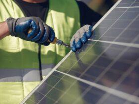 solar panel, installation, worker, best solar panel installation service