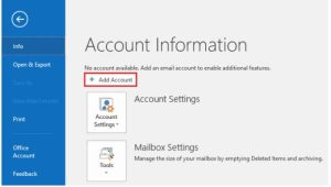 add account