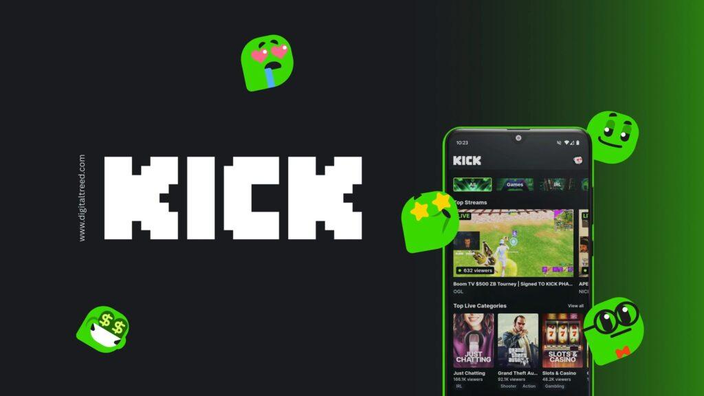 Conclusion section featuring final thoughts on Kick streaming platform with a clean black and green design layout.