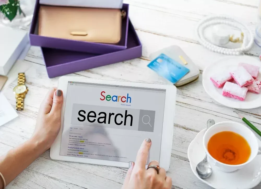 search engine optimization research infomation technology concept
