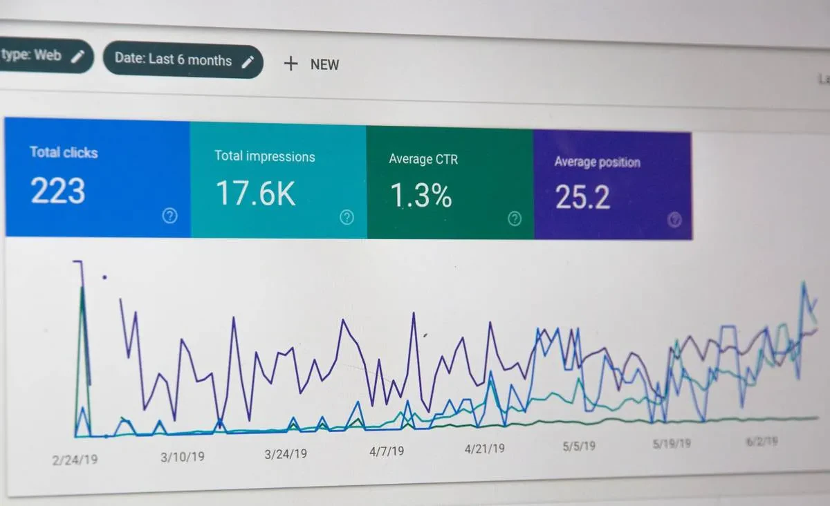 monitor screengrab, search console graph, seo ecommerce, Technical SEO Methods for E-Commerce