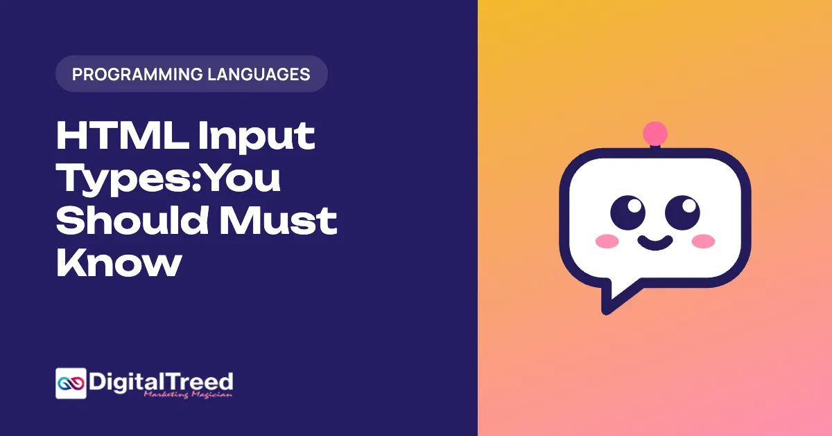 HTML Input Types:You Should Must Know