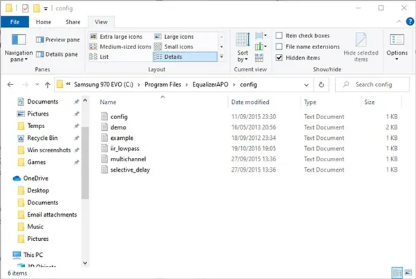 Equalizer APO program