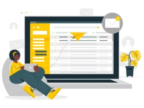 emails concept illustration