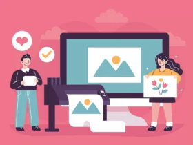 organic flat printing