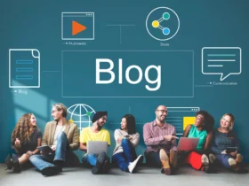 picture showing guest posting concept