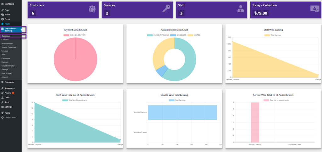 Bookings Plugin on your WordPress Site