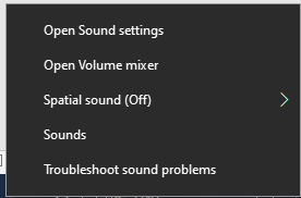 Open Volume mixer