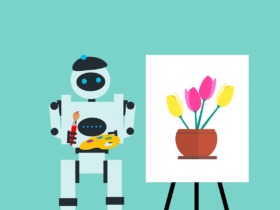 robot, art, design, AI art generator