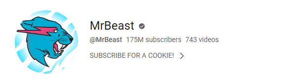 MrBeast channel statistics