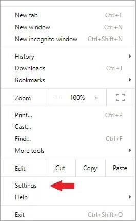 Chrome Browser Settings 