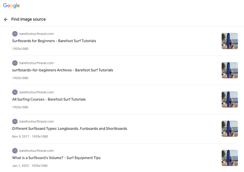 find image source by google 