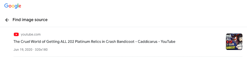 find thumbnail image source