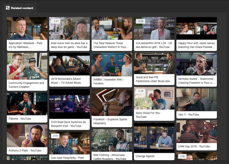 related content search on bing