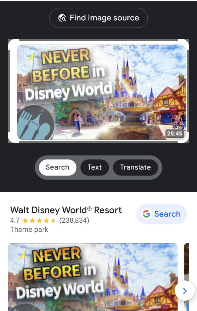 Refine and browse the results.