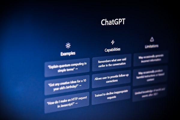 chatgpt main web page look